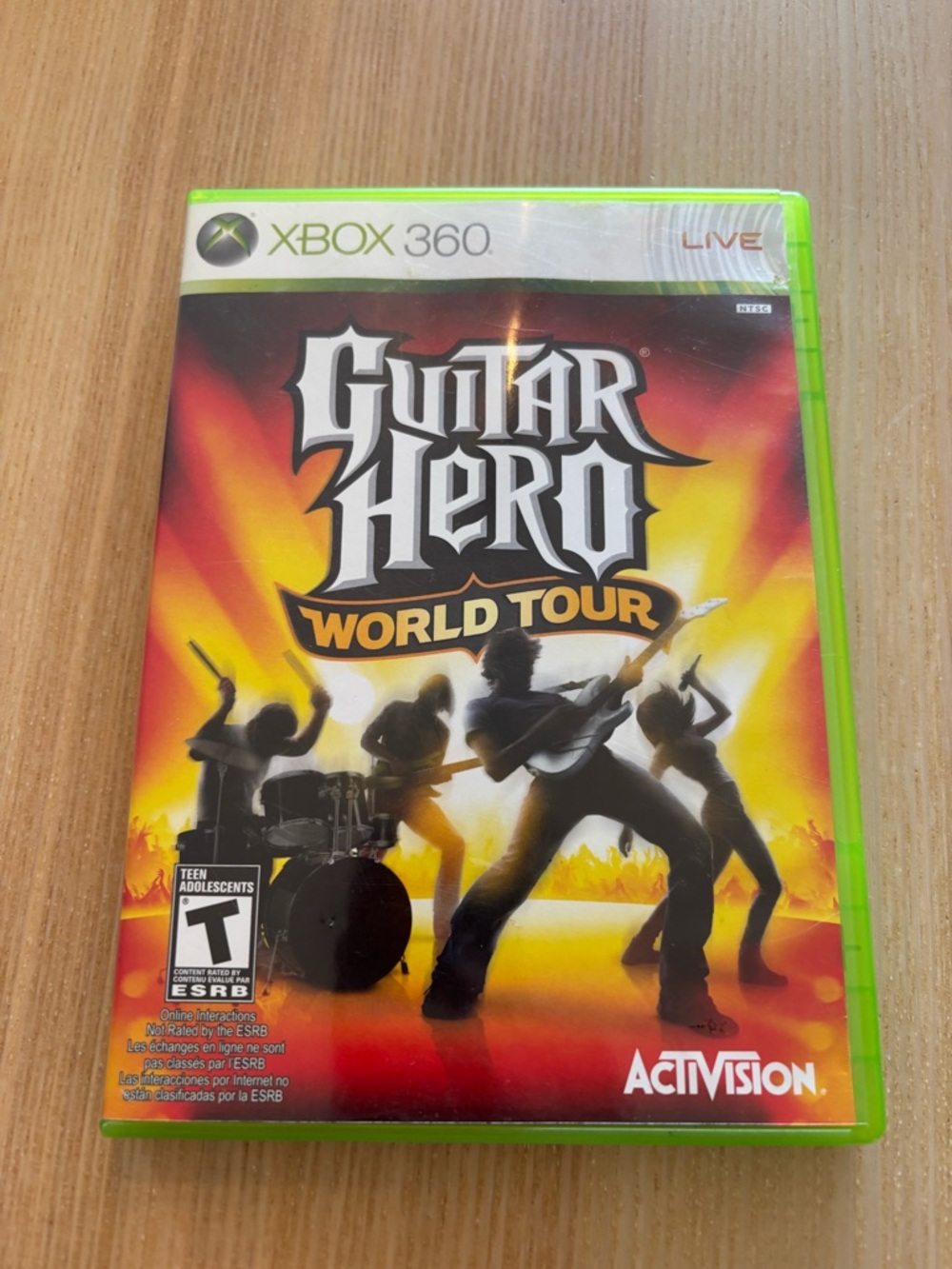 Guitar Hero World Tour game for Xbox 360 (Q)